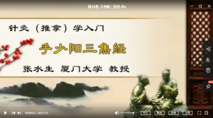 厦门大学张水生针灸推拿学入门41集教学视频-百度网盘下载-中医教程博客