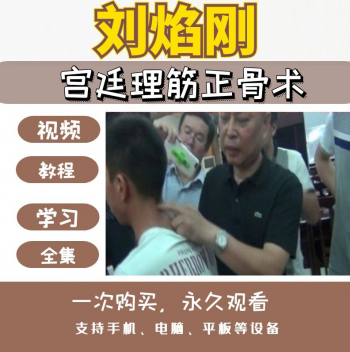 刘焰刚宫廷理筋正骨术中医正骨视频教程-百度网盘下载-中医教程博客
