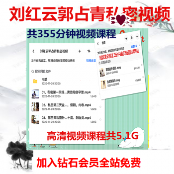 【刘红云郭占青】私密骨盆修复高清视频教程-百度网盘下载-中医教程博客